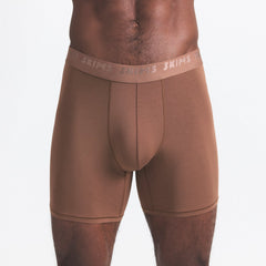 SKIMS STRETCH MENS 5" BOXER BRIEF 3-PACK | WOOD MULTI