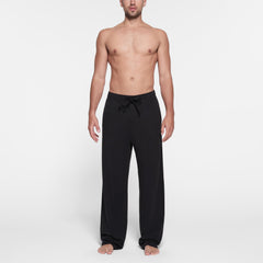 JERSEY LOUNGE MENS RELAXED STRAIGHT LEG PANT | OBSIDIAN