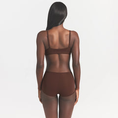 FITS EVERYBODY SCOOP BRALETTE | COCOA