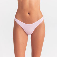 FITS EVERYBODY DIPPED FRONT THONG | CHERRY BLOSSOM