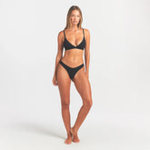 FITS EVERYBODY DIPPED FRONT THONG | ONYX