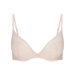 SKIMS LACE UNLINED DEMI BRA | PRIMROSE