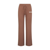 SWEATER KNIT LOGO PANT | SIENNA EGRET