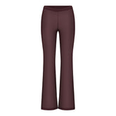 SLINKY KNIT LOW RISE PANT | CURRANT