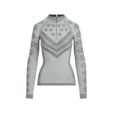 SKIMS FIRST LAYERS HALF ZIP LONG SLEEVE | MIRROR WINTER FAIRISLE