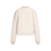 COTTON FLEECE CREWNECK | OATMEAL HEATHER
