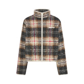 TEDDY BOXY ZIP UP JACKET | SIENNA HERITAGE PLAID