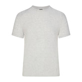 SKIMS COTTON MENS CLASSIC T-SHIRT | LIGHT HEATHER GREY