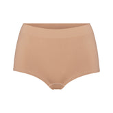 SOFT SMOOTHING SEAMLESS BOY SHORT | OCHRE