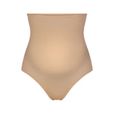 FITS EVERYBODY MATERNITY HIGH-WAISTED THONG | CLAY