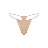 EVERYDAY COTTON STRING THONG | CLAY HEATHER