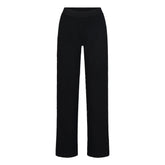 TEXTURED KNIT SHERPA PANT | ONYX