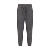 TWEED KNIT TEXTURED PANT | DARK HEATHER GREY