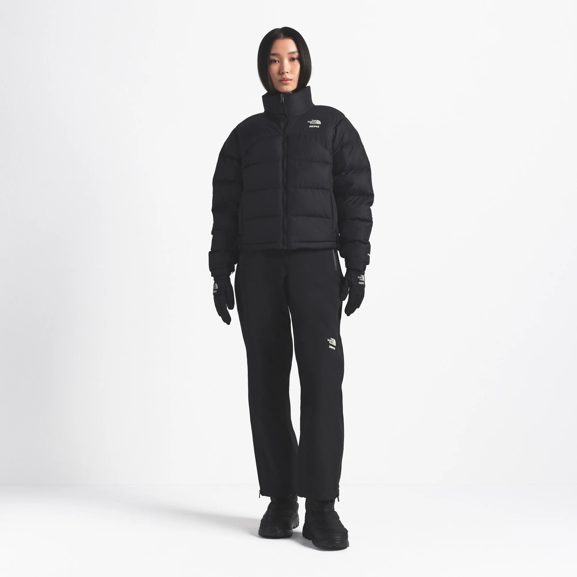 THE NORTH FACE X SKIMS 2000 RETRO NUPTSE JACKET | ONYX
