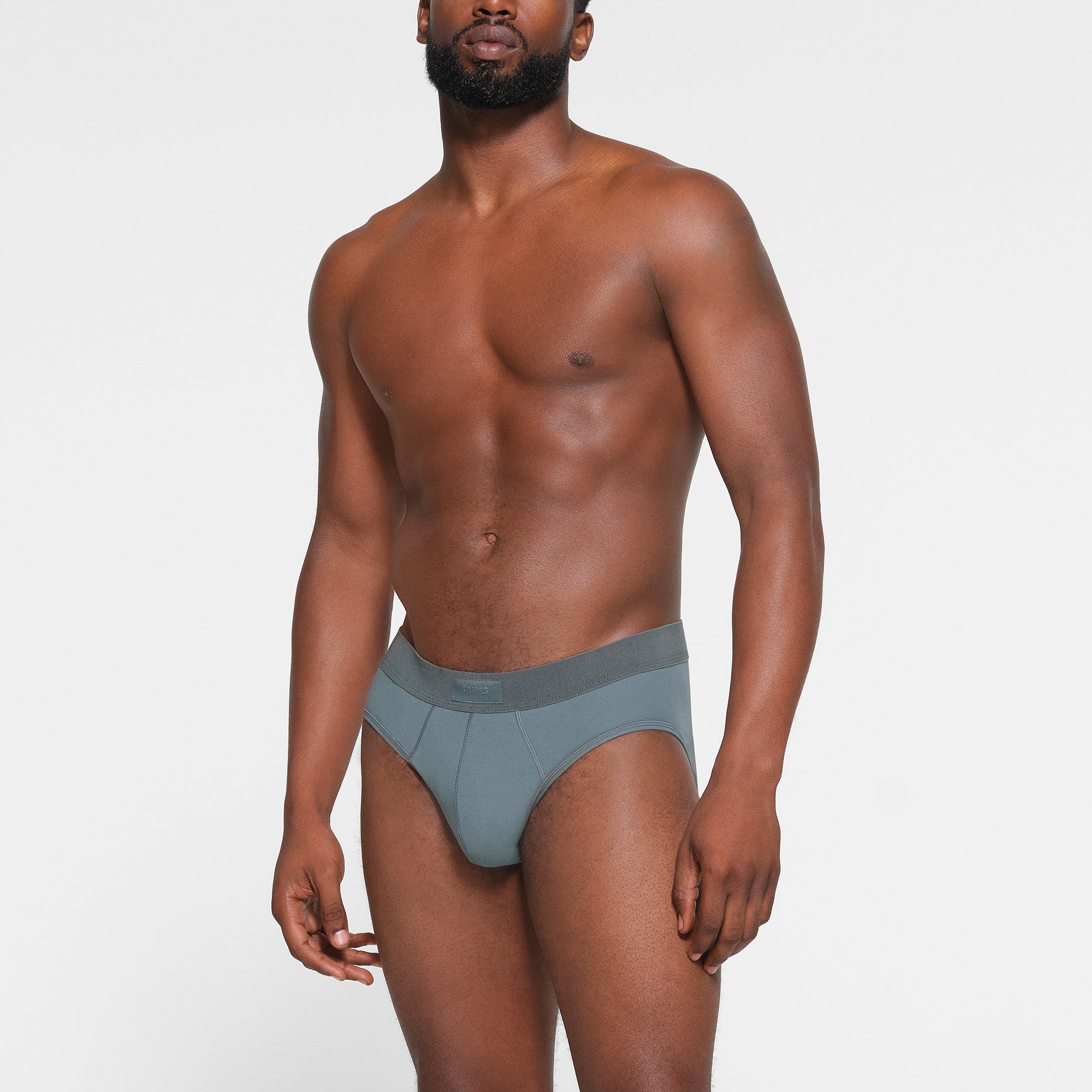 SKIMS COTTON MENS BRIEF 3-PACK | MINERAL MULTI