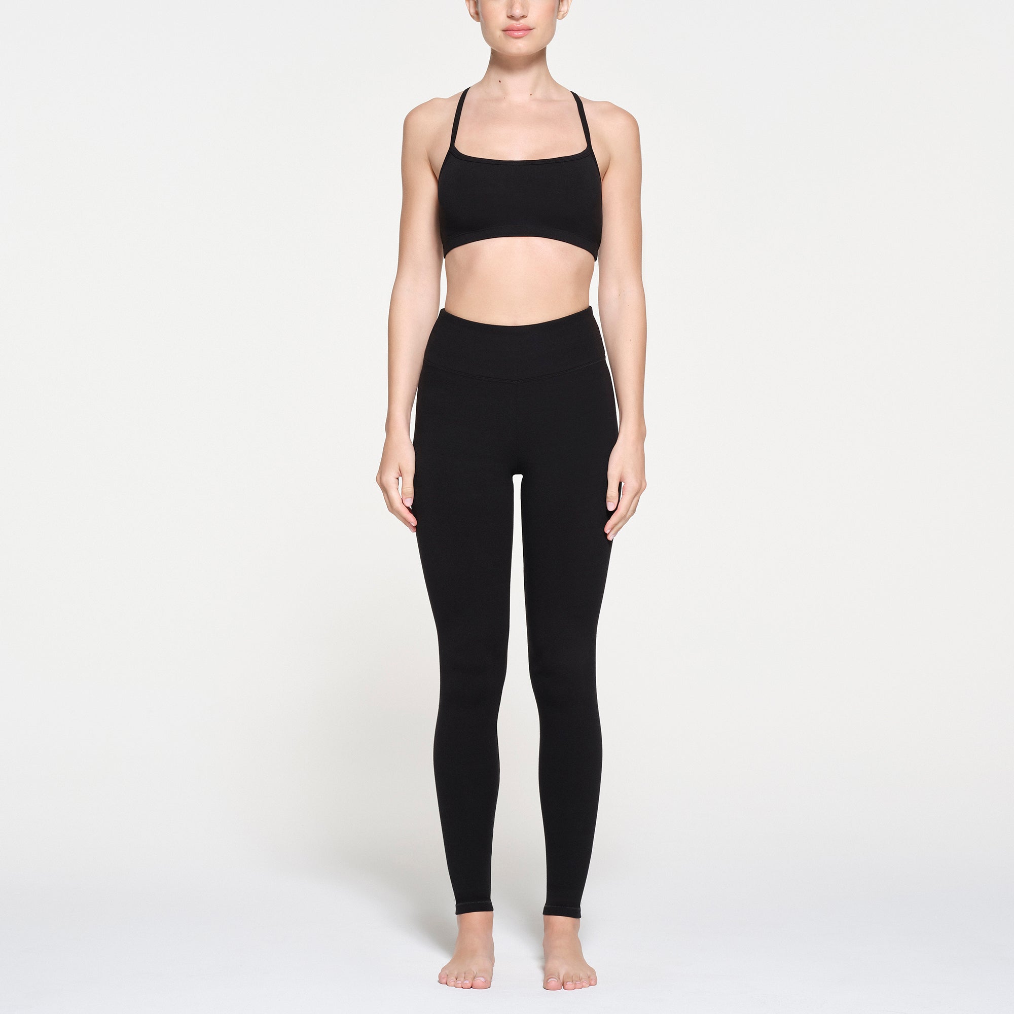 OUTDOOR HIGH-WAISTED BANDED LEGGING | ONYX