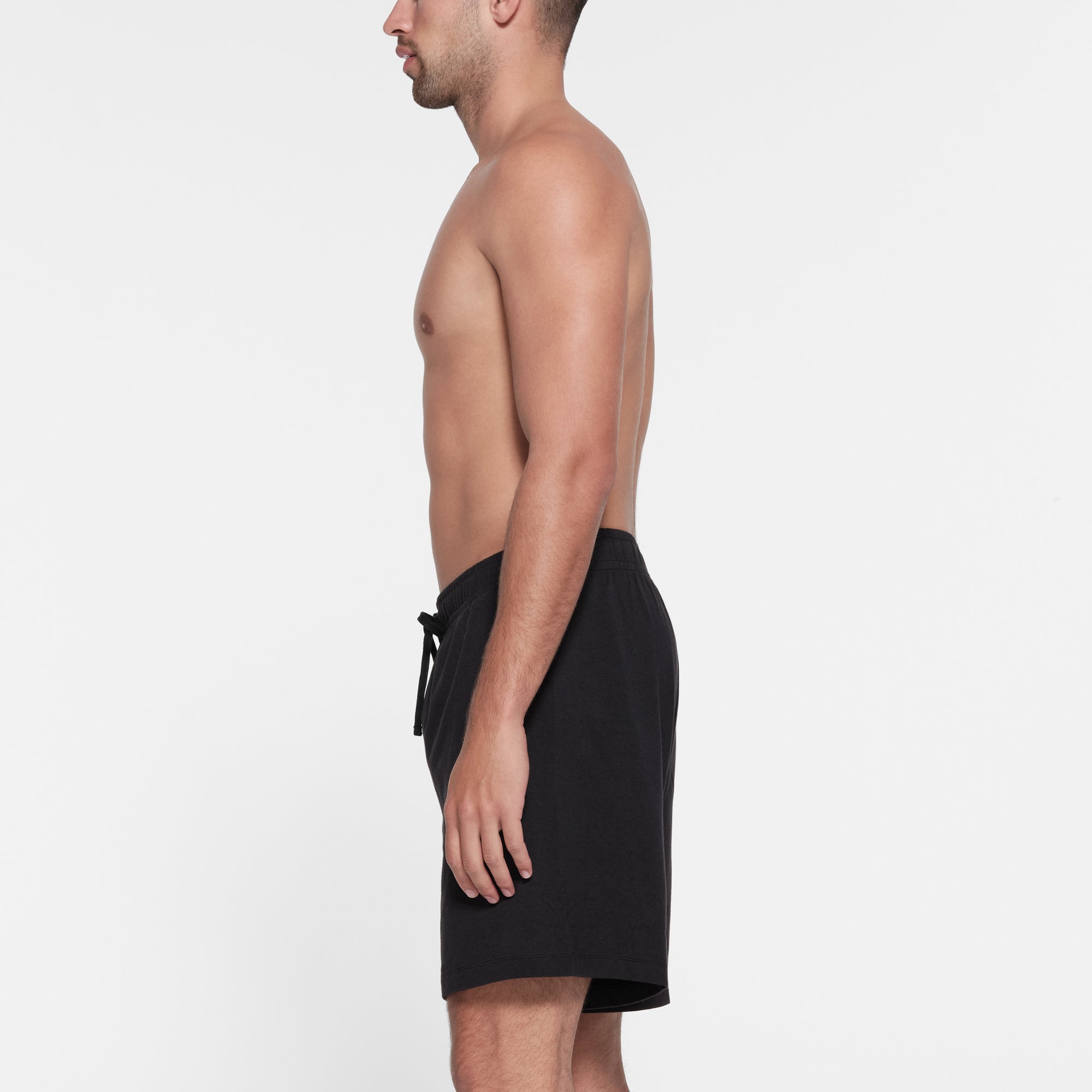 JERSEY LOUNGE MENS RELAXED SHORT | OBSIDIAN