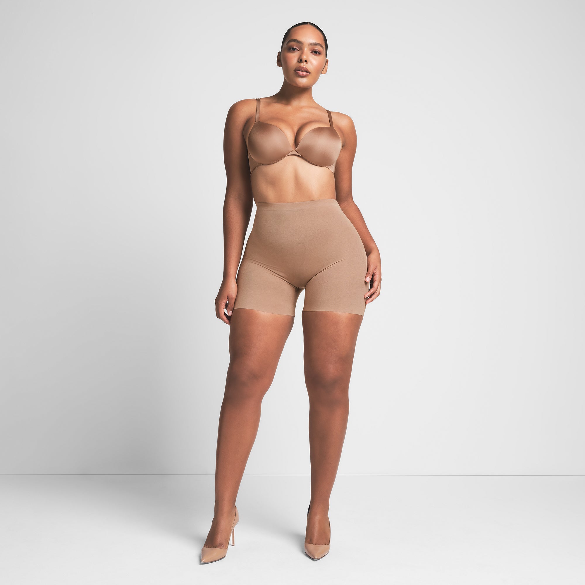 SHEER SCULPT LOW BACK SHORT | SIENNA