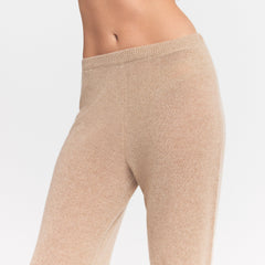 AIRY CASHMERE JOGGER | TOFFEE