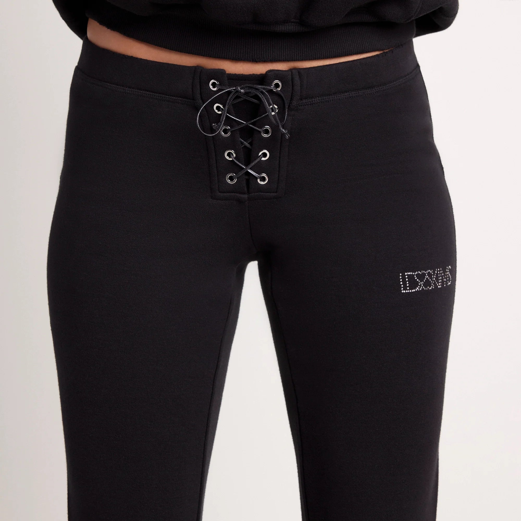 LUDOVIC DE SAINT SERNIN X SKIMS COTTON FLEECE SLIM PANT | ONYX