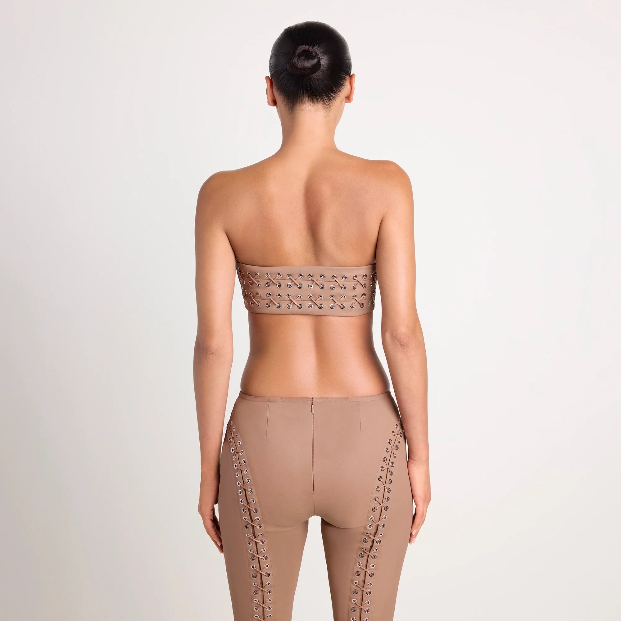 LUDOVIC DE SAINT SERNIN X SKIMS WAXED COTTON BANDEAU | SIENNA