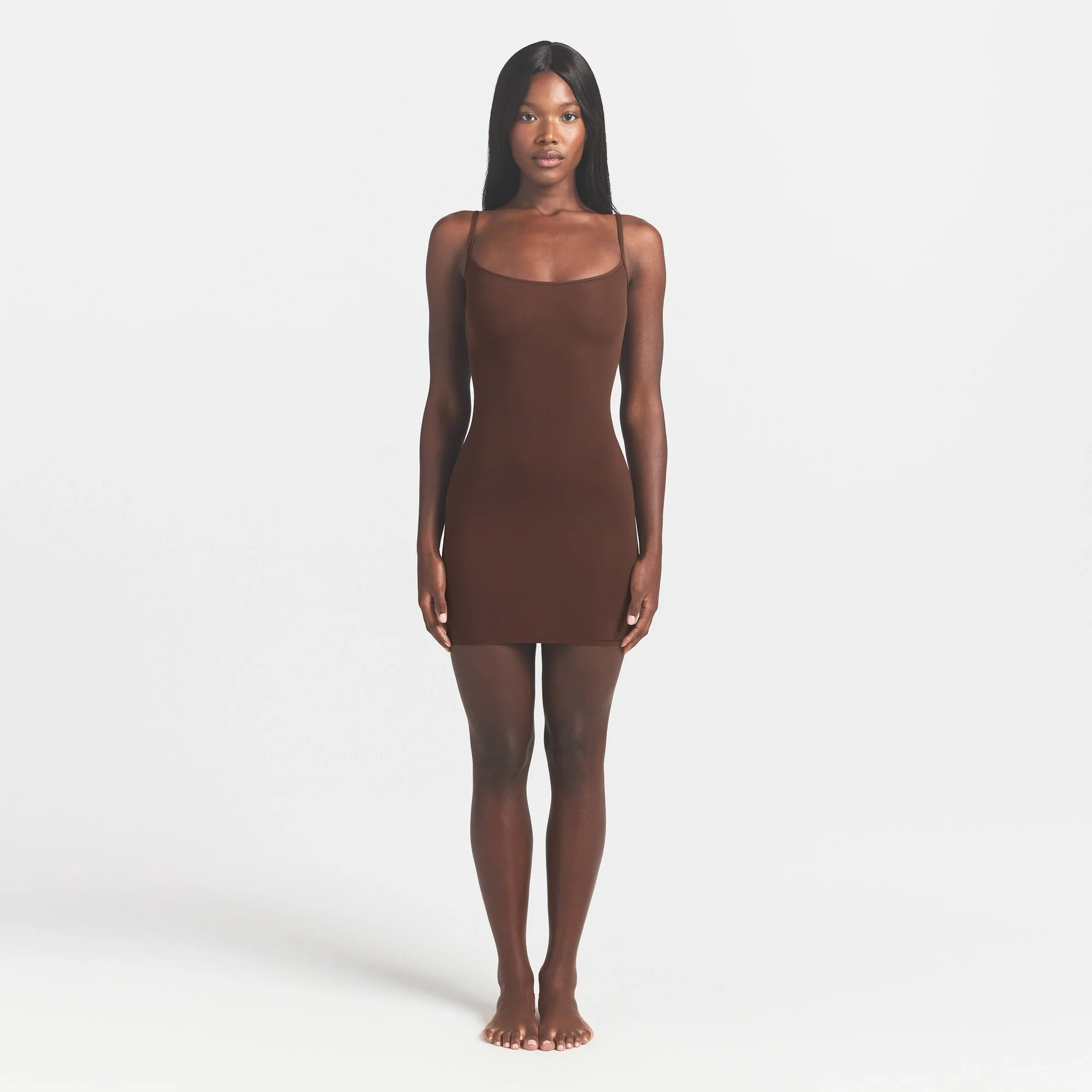 FITS EVERYBODY SLIP DRESS | COCOA