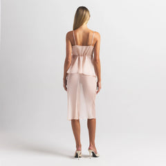 SKIMS ROMANCE MIDI SKIRT | PRIMROSE