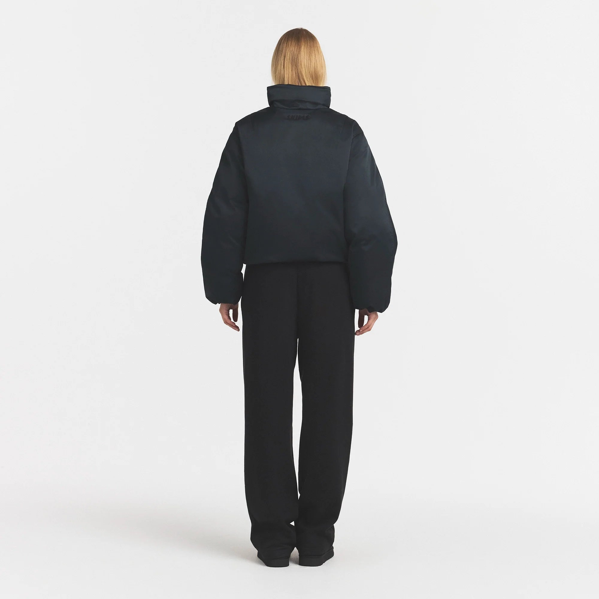 HEAVYWEIGHT NYLON PUFFER JACKET | ONYX