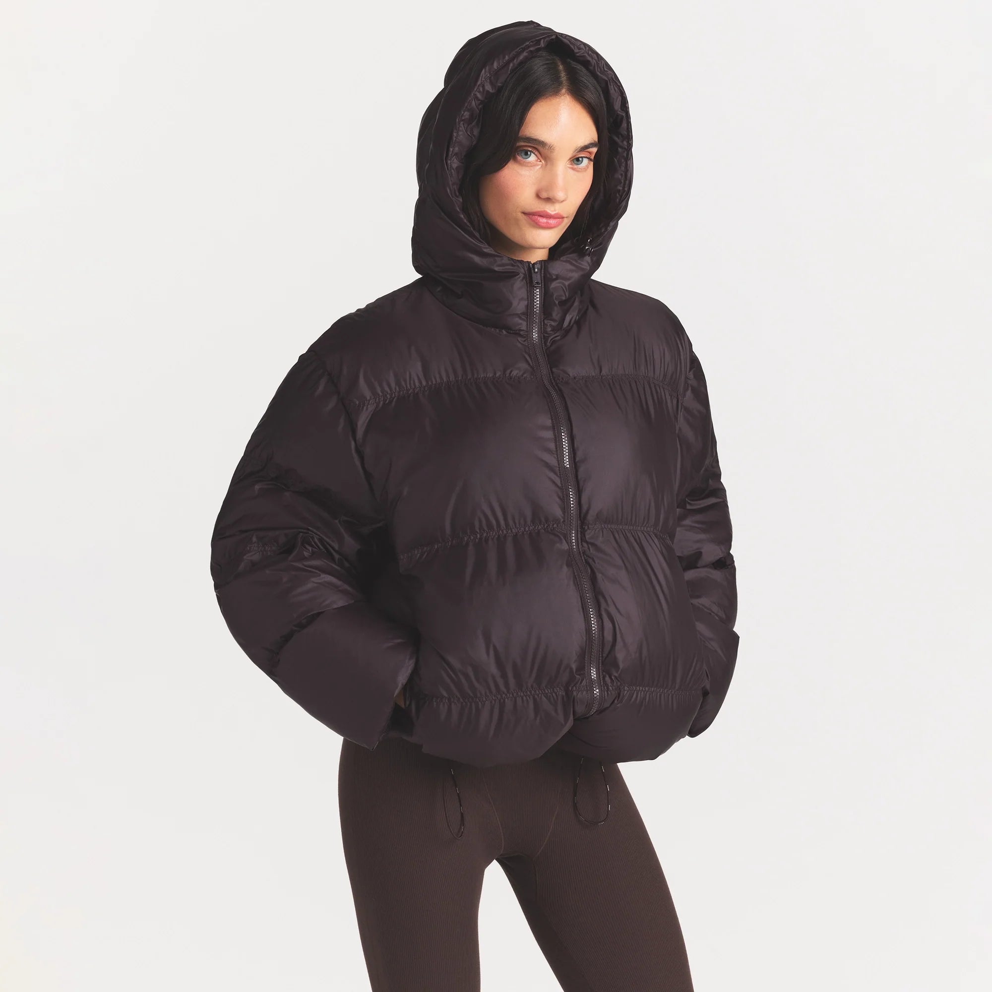 SKIMS PUFFERS HOODED JACKET | PHOENIX