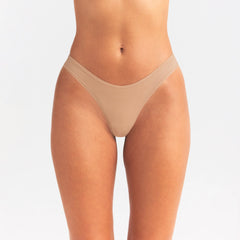 FITS EVERYBODY DIPPED FRONT THONG | OCHRE