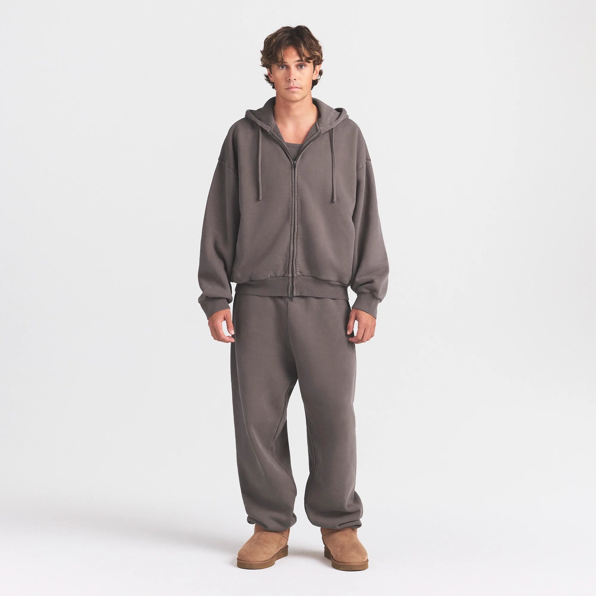 HEAVYWEIGHT FLEECE MENS JOGGER | STERLING
