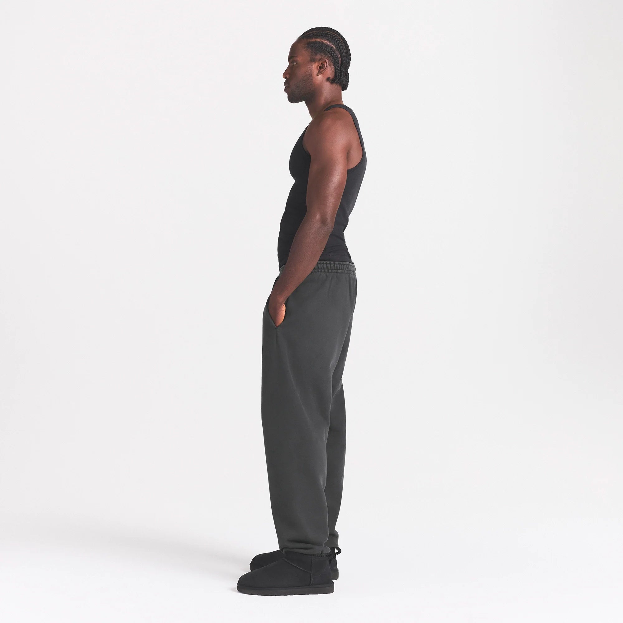 HEAVYWEIGHT FLEECE MENS JOGGER | ONYX