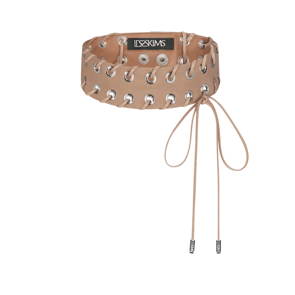 LUDOVIC DE SAINT SERNIN X SKIMS WAXED COTTON CHOKER | SIENNA