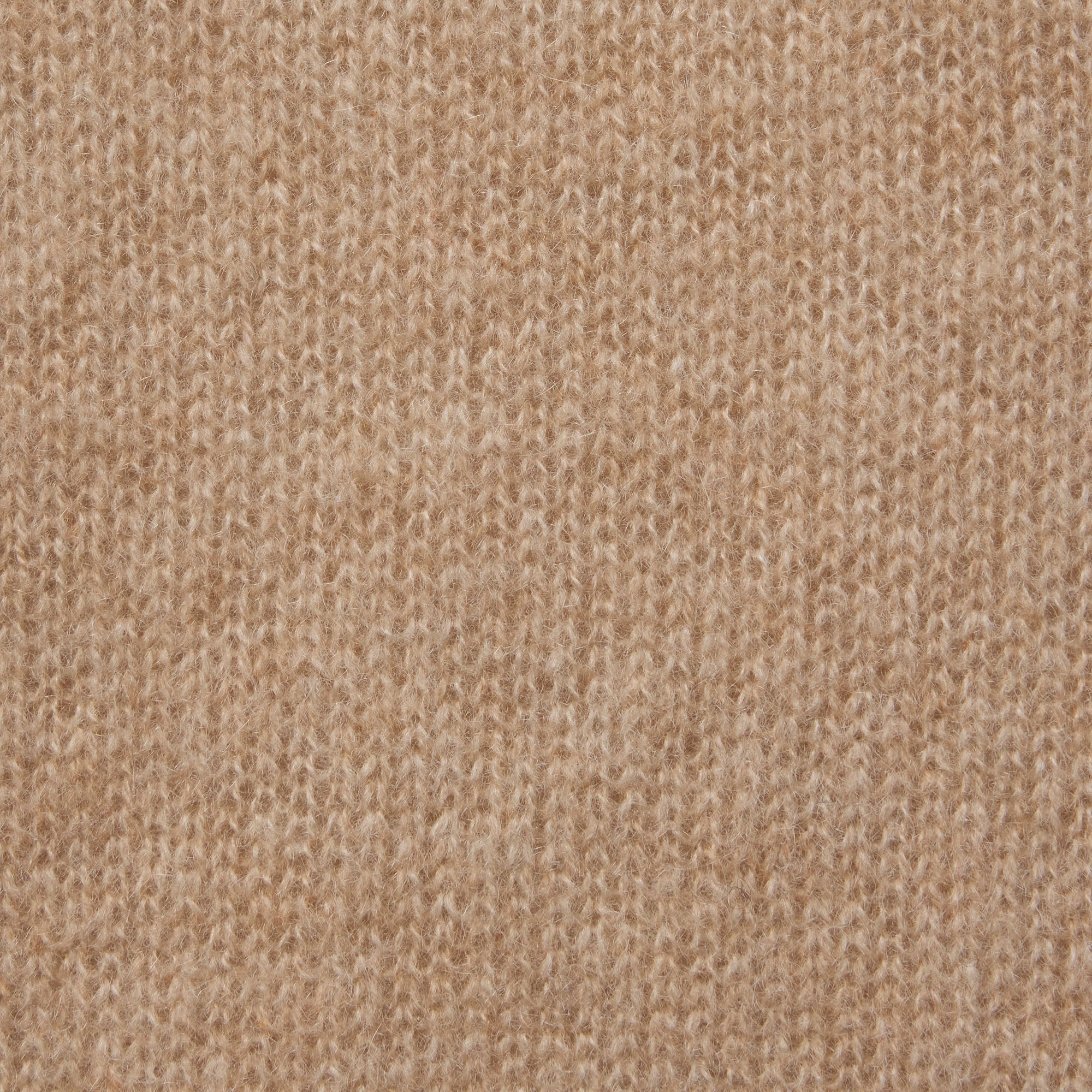 AIRY CASHMERE V-NECK PULLOVER | TOFFEE