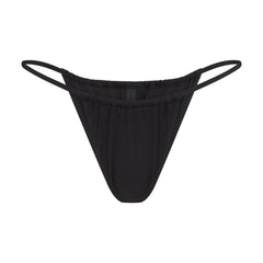 SIGNATURE SWIM STRING BIKINI BOTTOM NEW | ONYX