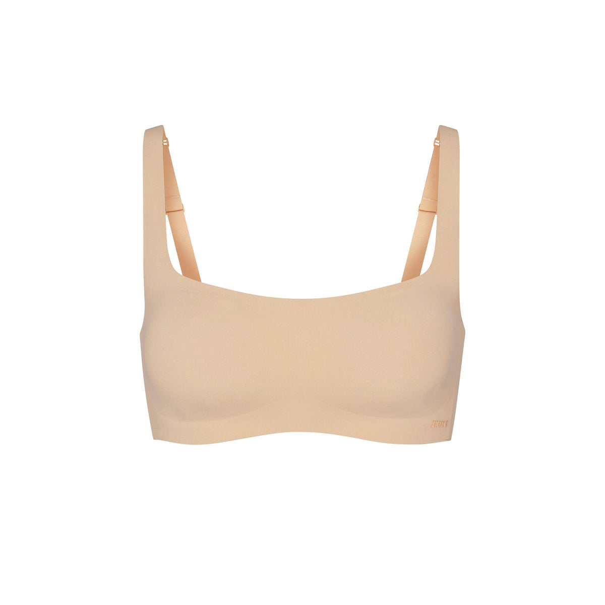 NAKED SCOOP BRALETTE | CLAY