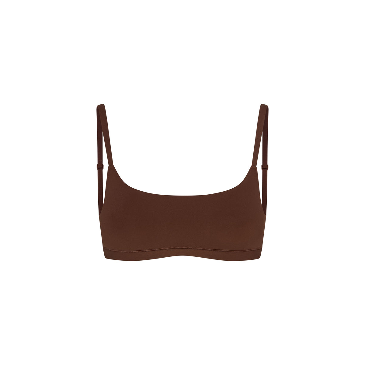 FITS EVERYBODY SUPER PADDED SCOOP BRALETTE | COCOA