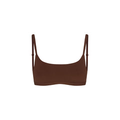 FITS EVERYBODY SUPER PADDED SCOOP BRALETTE | COCOA