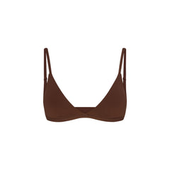FITS EVERYBODY SUPER PADDED TRIANGLE BRALETTE | COCOA