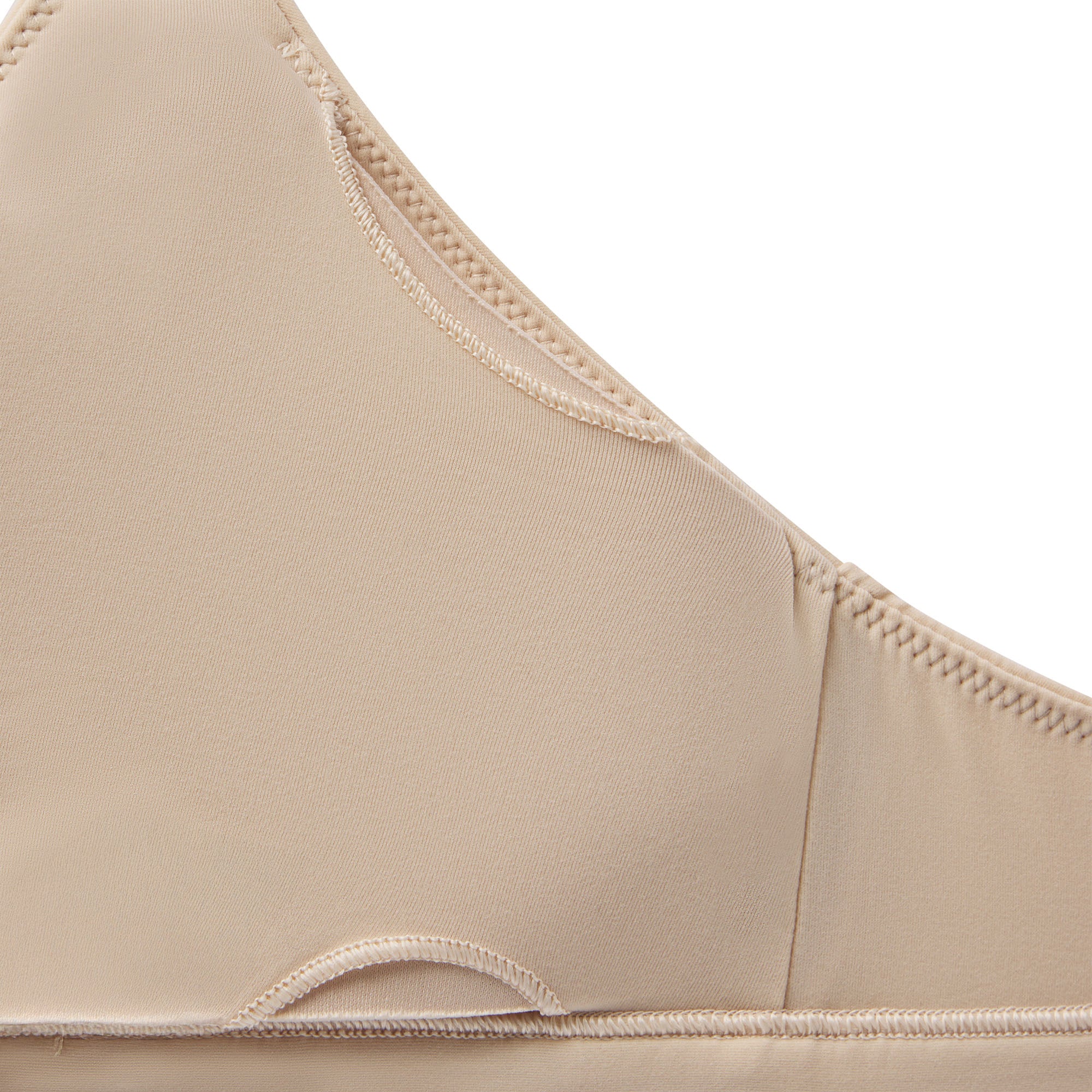 FITS EVERYBODY SUPER PADDED TRIANGLE BRALETTE | SAND