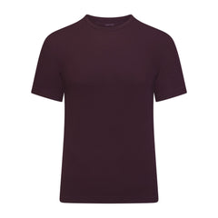 SKIMS COTTON RIB MENS T-SHIRT | CURRANT