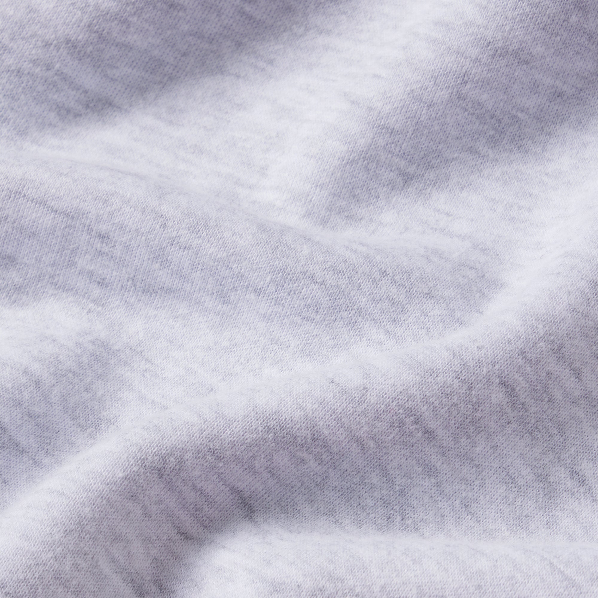 COTTON FLEECE CREWNECK | LIGHT HEATHER GREY ARCHED SKIMS PLAID