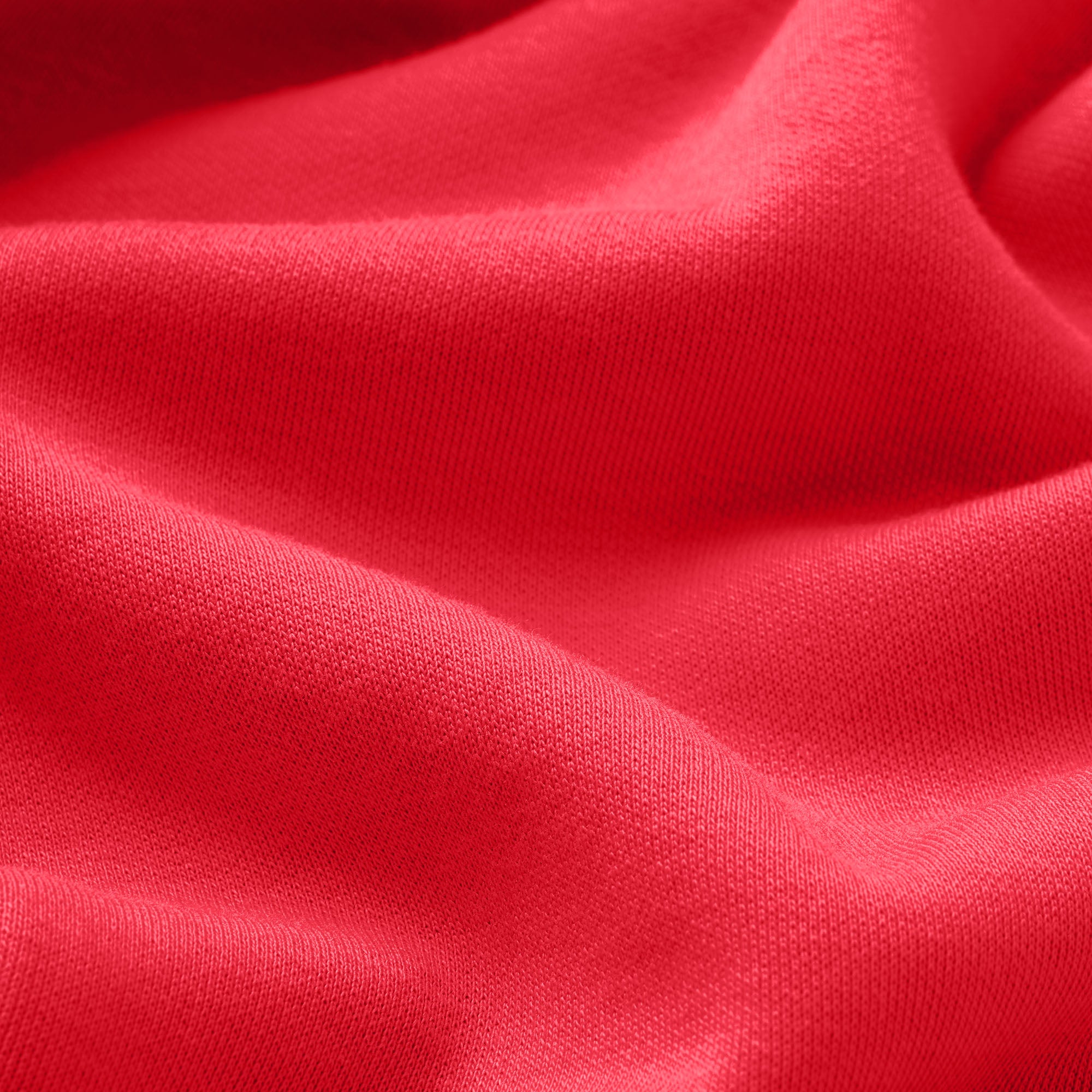 COTTON FLEECE CREWNECK | WASHED RED