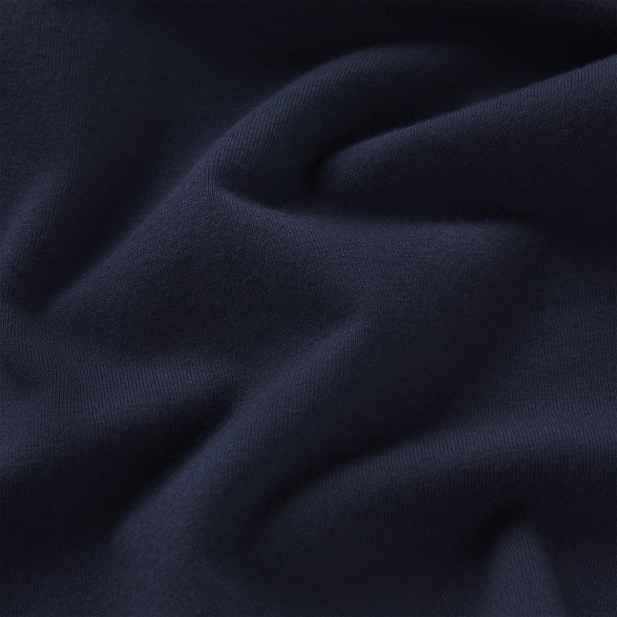 COTTON JERSEY LOOSE SHORT | NAVY