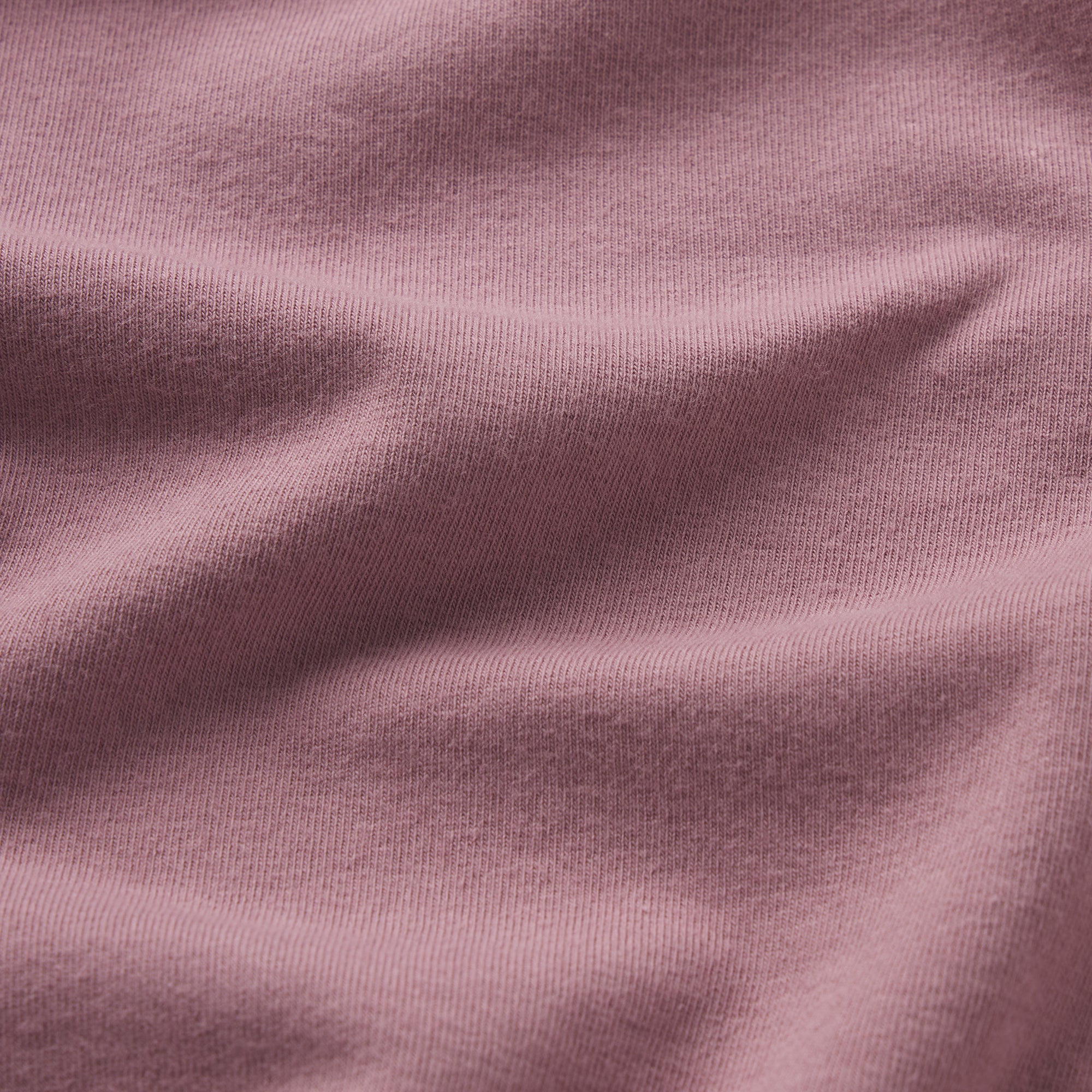 COTTON JERSEY T-SHIRT | MUTED MAUVE