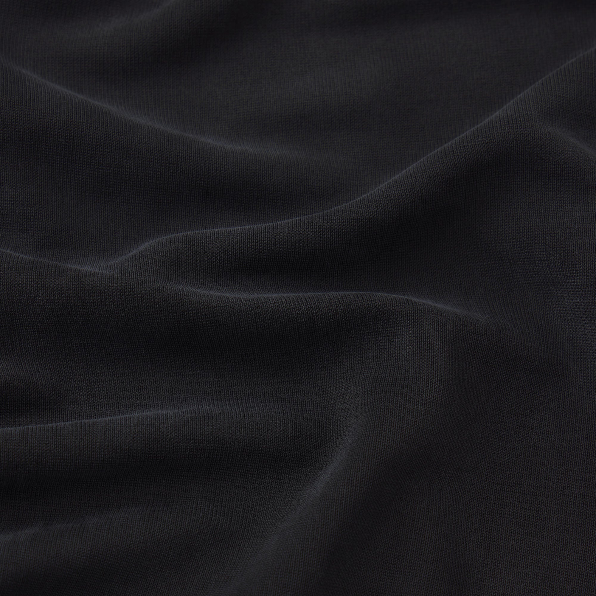 CUPRO JERSEY WRAP MINI DRESS | OBSIDIAN