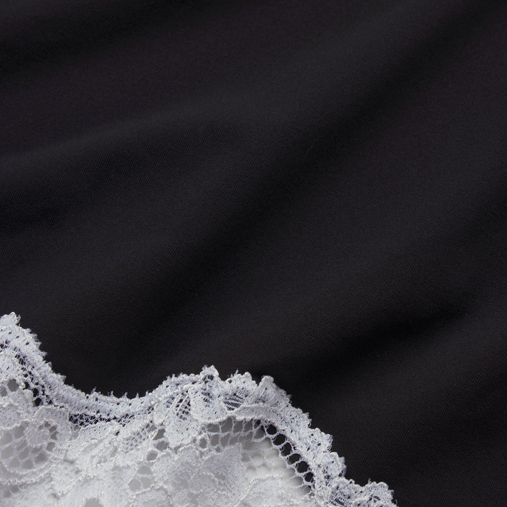 FITS EVERYBODY LACE SCOOP BRALETTE | OBSIDIAN CONTRAST