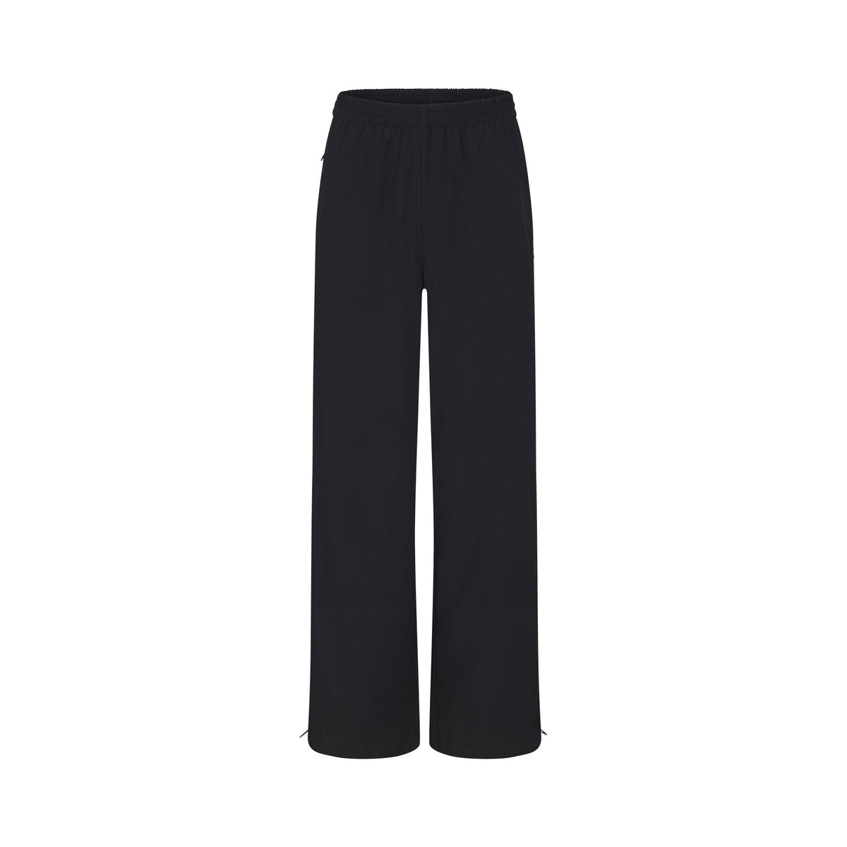 WOVEN NYLON TRACK PANT | OBSIDIAN