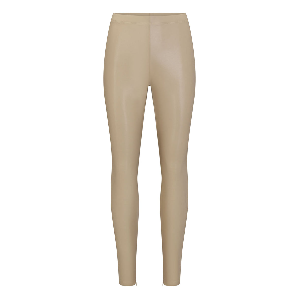 FAUX LEATHER LEGGING | LATTE