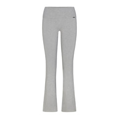 ESSENTIAL KNIT FOLDOVER PANT | MID HEATHER GREY